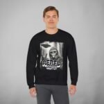 Bigfoot Rebel Sweatshirt: Cozy Casual Wear, Perfect for Nature Lovers, Funny Gift for Holidays, Adventure Apparel, UFO Enthusiast Gear