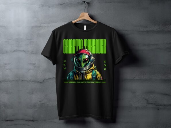 Galactic Takeover Mission Dominate the Universe T-Shirt